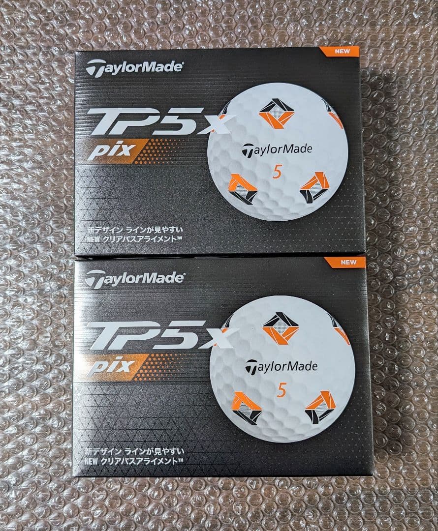 新品　テーラーメイド ゴルフボール 計6ダース