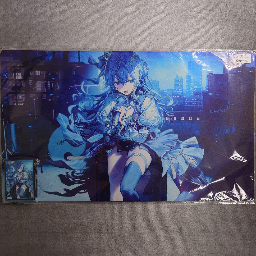 α1 ホロライブ ソロライブ衣装&夜の街 星街すいせい スリーブ&プレイマット