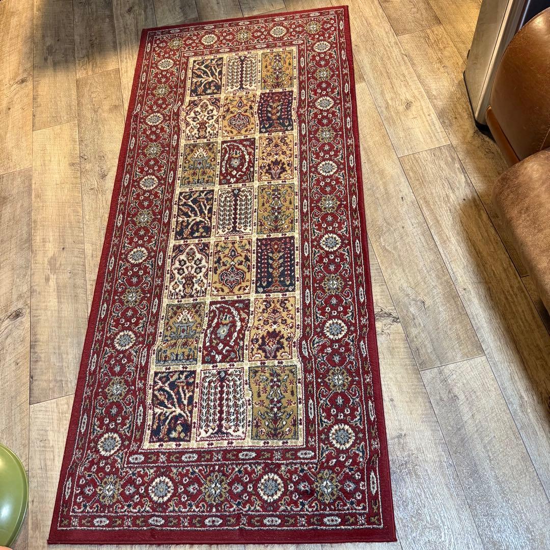 美品 IKEA ラグ 絨毯 VALBY RUTA イケア じゅうたん　ルータ