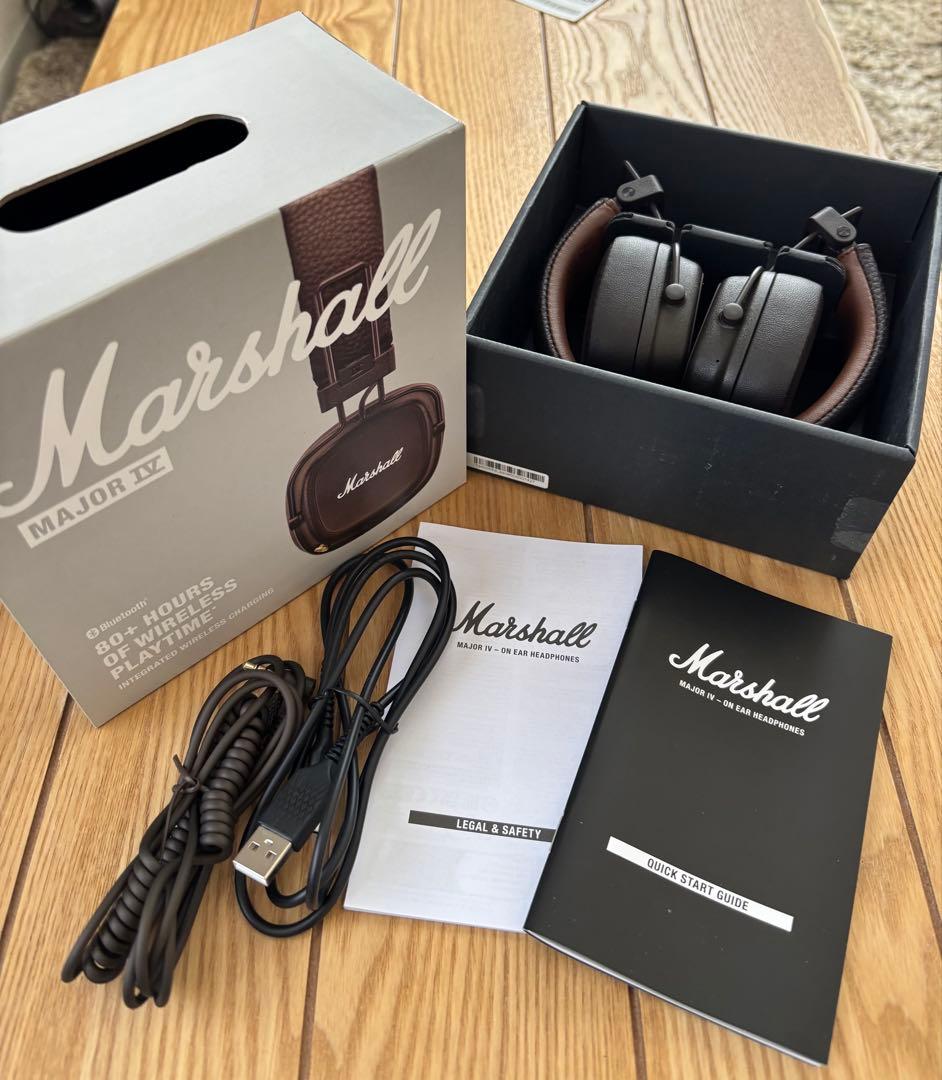 Marshall Major IV ワイヤレスヘッドホン