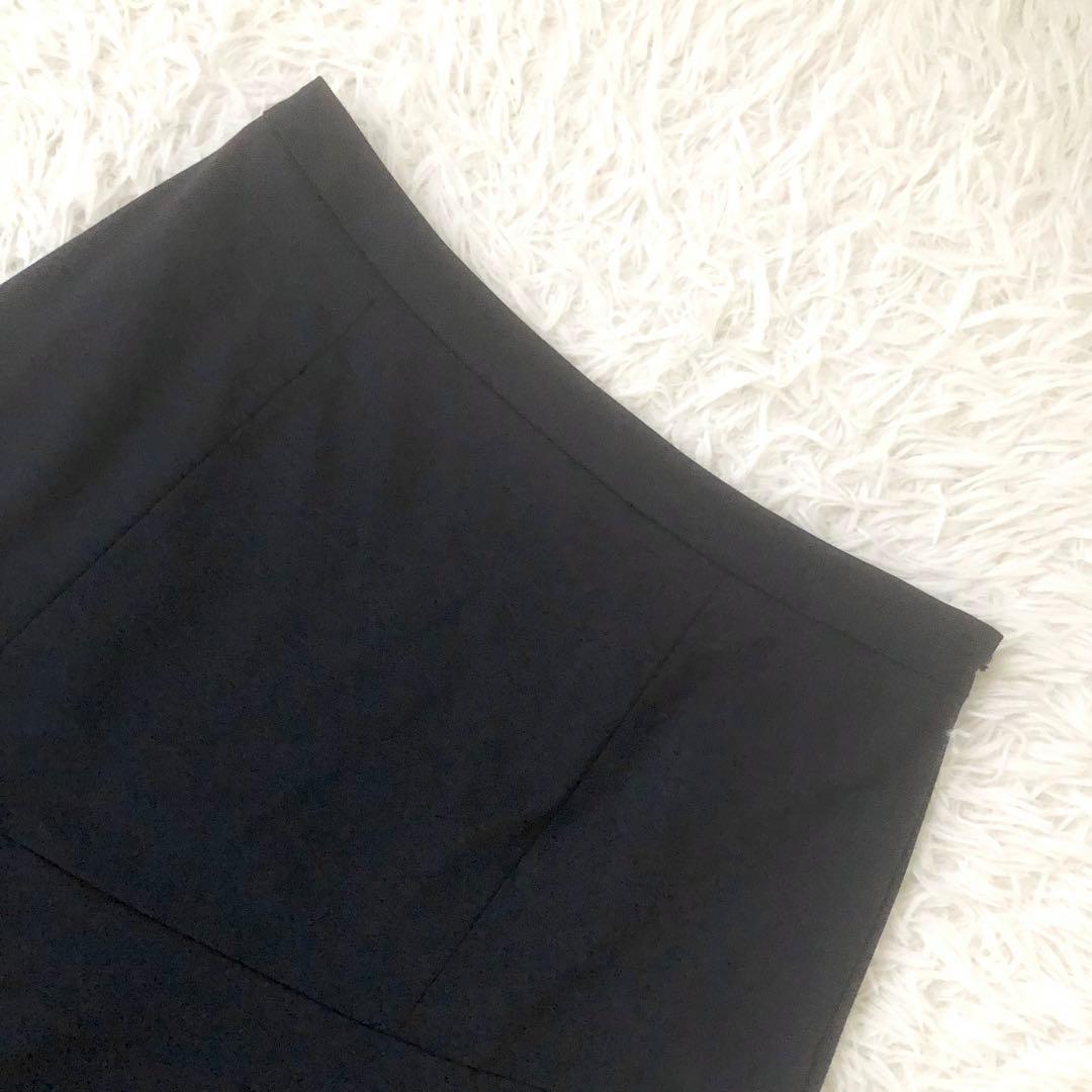 美品 リフレクト 匠シリーズ 大きいサイズ 洗えるスカートスーツ ストレッチ