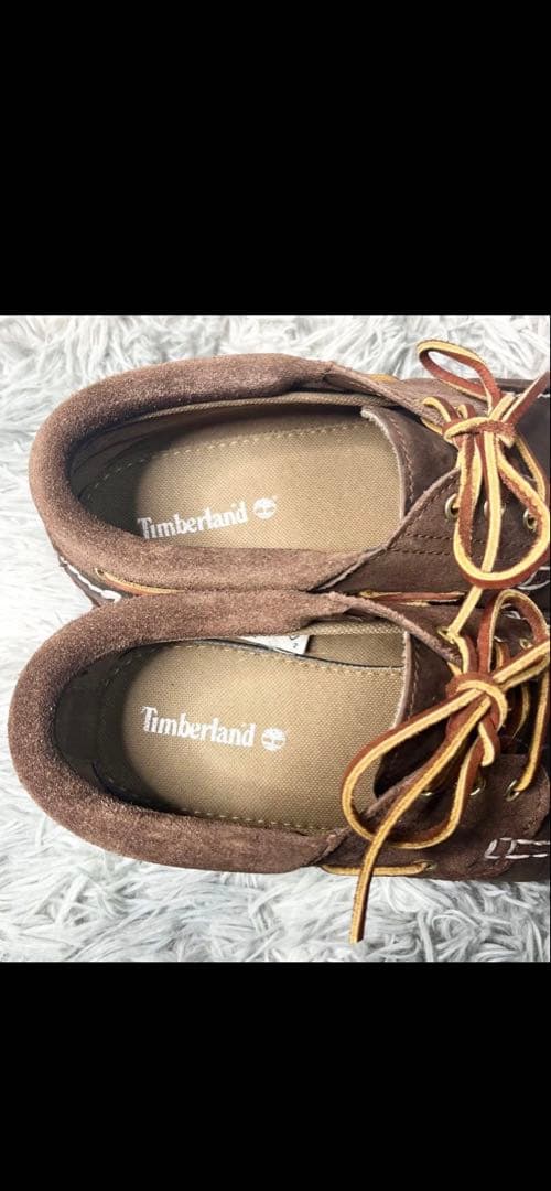 【美品】 ティンバーランド 3EYE スエード切替 デッキシューズ 26㎝