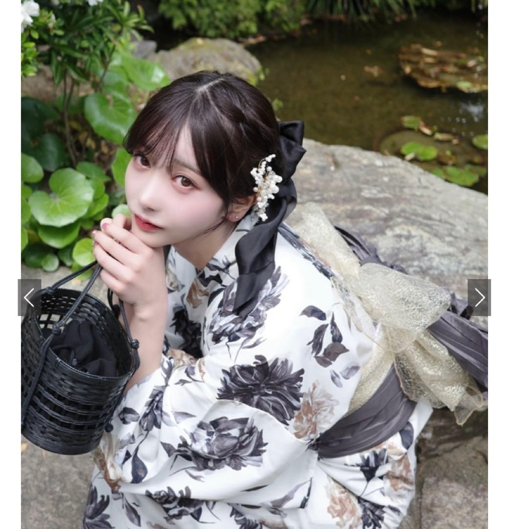 GRL 浴衣・帯・兵児帯セット3点　[fy026] [tu1594]