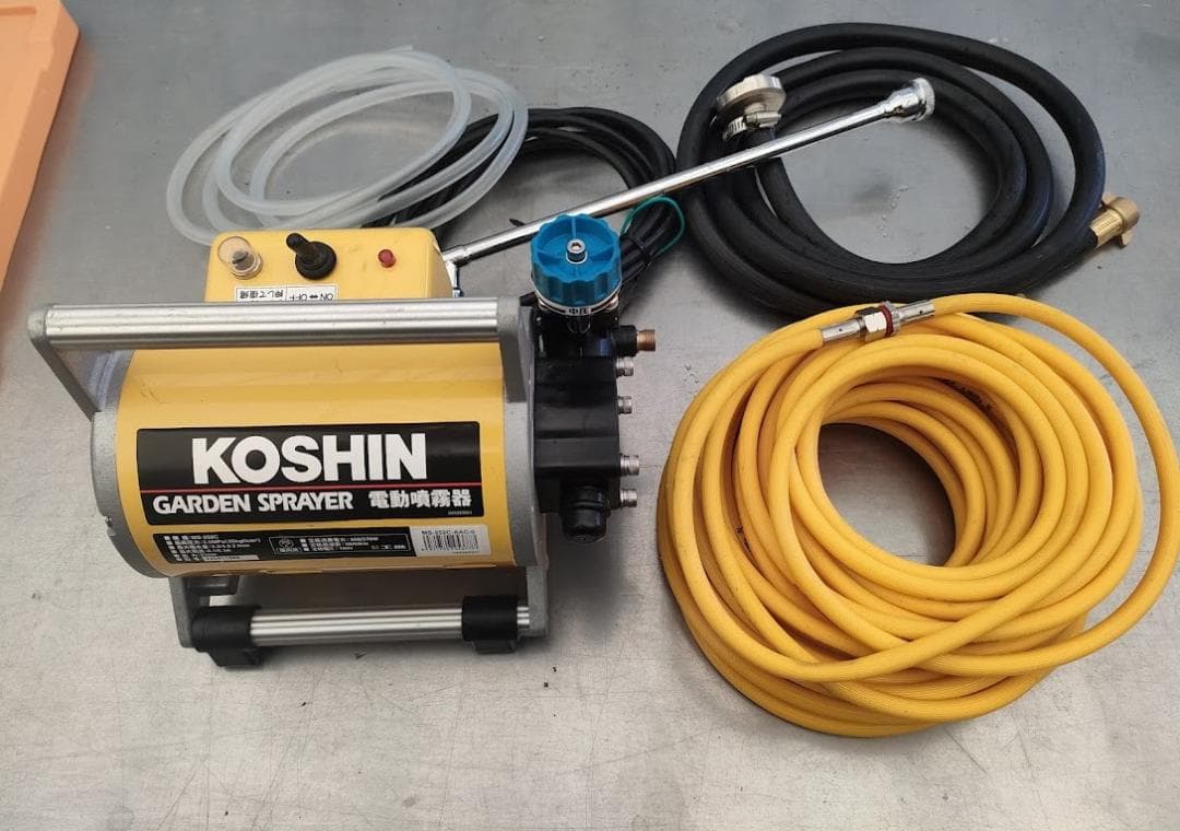 た*う様 MS-252C★少使用　電動噴霧器KOSHIN工進 ガーデンスプレーヤ