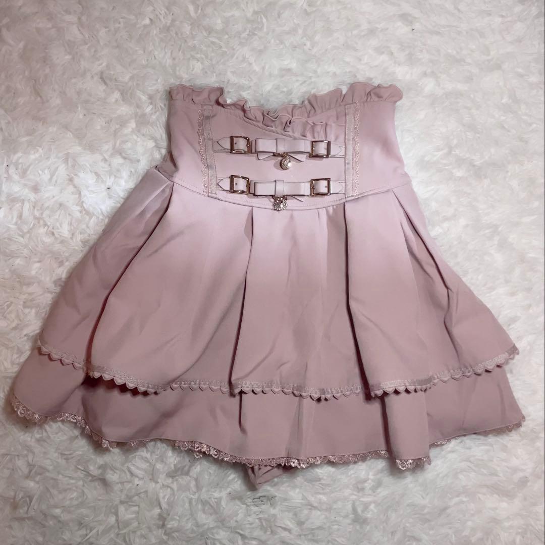 ♡LIZLISA♡ リズリサ スカート スカパン ピンク