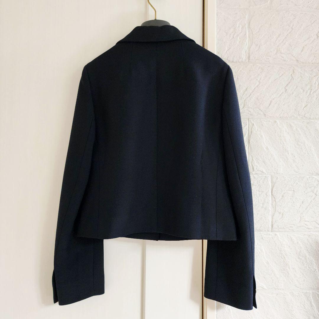 Christian Dior　ディオール　CDボタンクロップドジャケット　美品