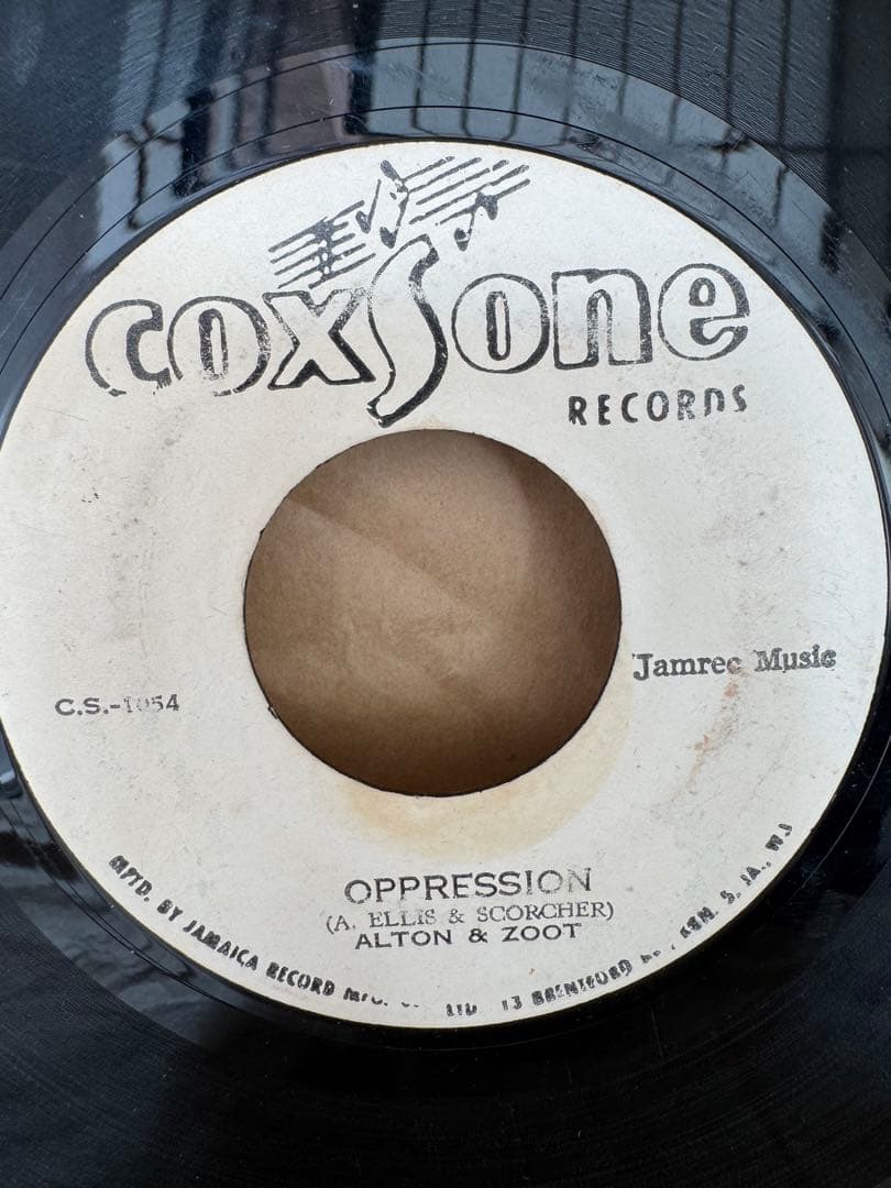 Alton & Zoot / Oppression (Coxsone) レゲエ