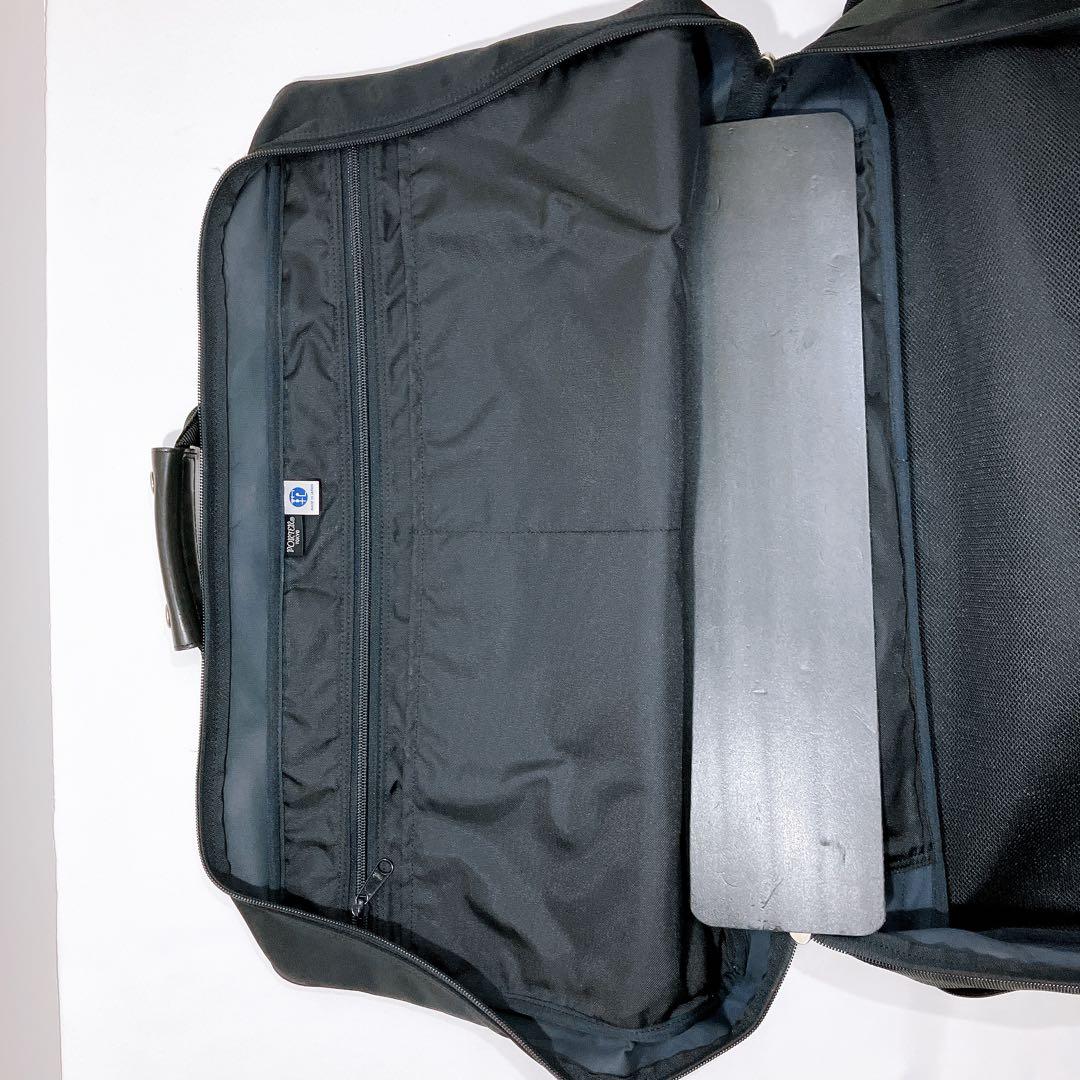 【大容量】ポーター　2way トラベルボストンバッグ　ビジネス　黒