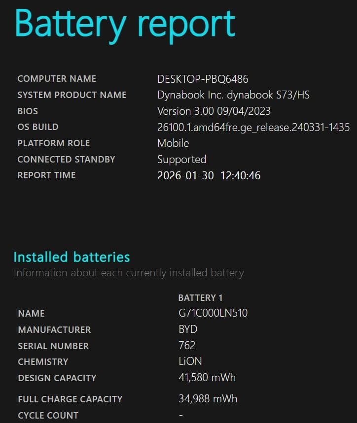 Dynabook S73/HS◆Core i5-1135G7/256G/16G