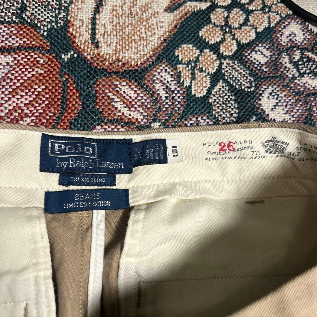 パンツ PoloRalphLauren BEAMS BIG CHINO 28x30