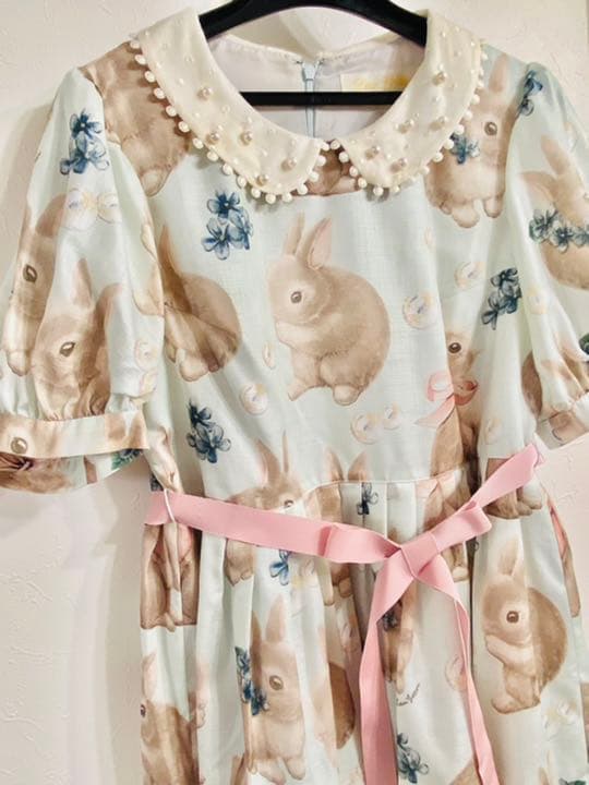 レア Leur Getter ルルゲッタ うさぎワンピース ミント