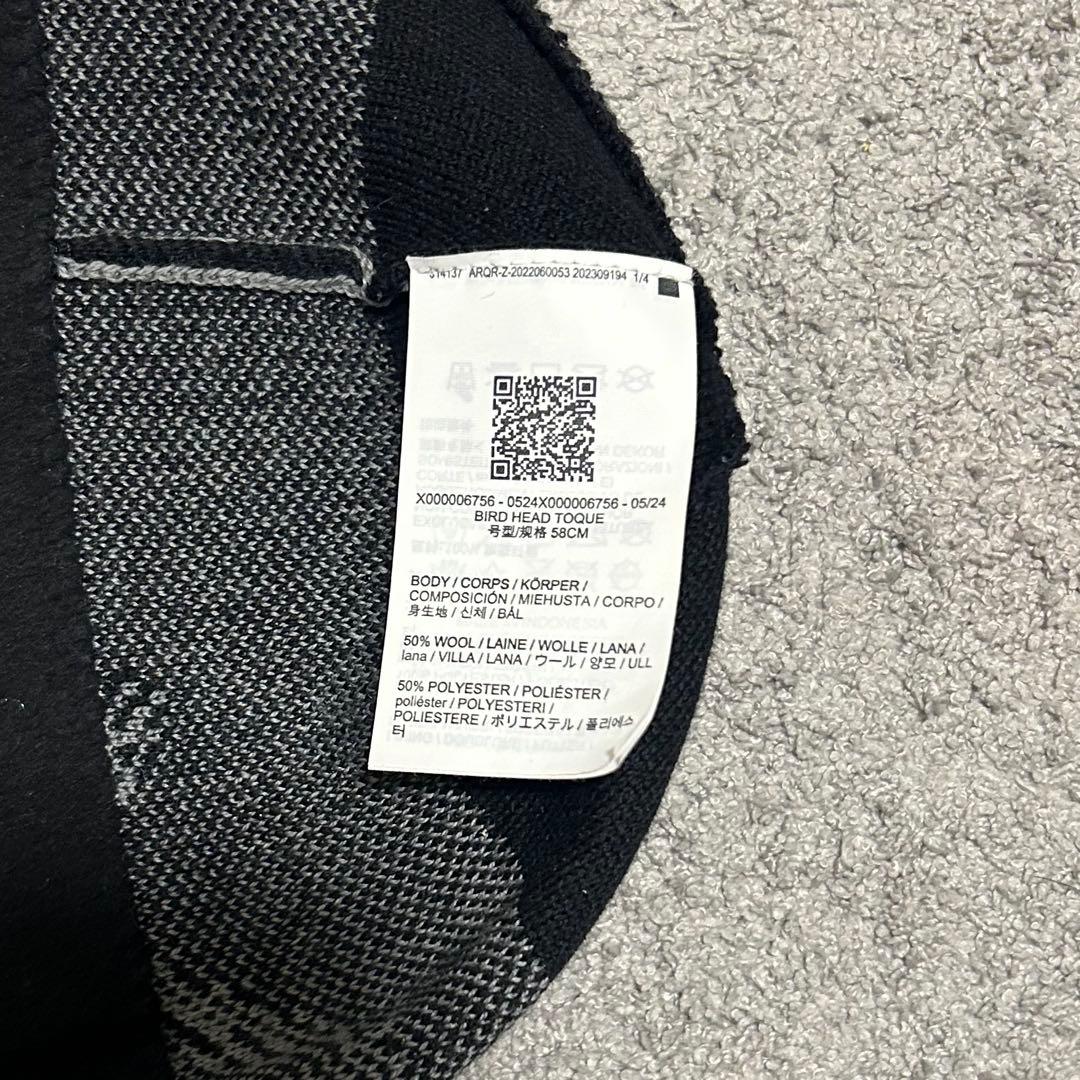 正規品　アークテリクス bird head toque ビーニー 黒　完売品