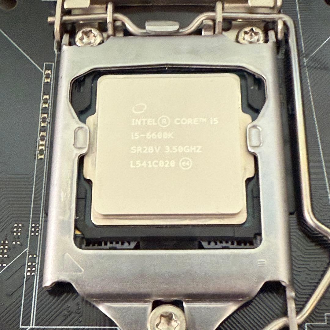 ASUS Z170 PRO GAMING マザーボード/6600K/16GB