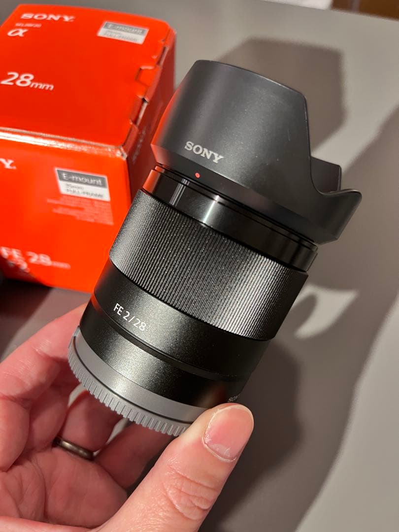 SONY SEL28F20 FE28mm F2 美品