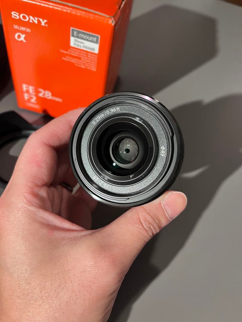 SONY SEL28F20 FE28mm F2 美品