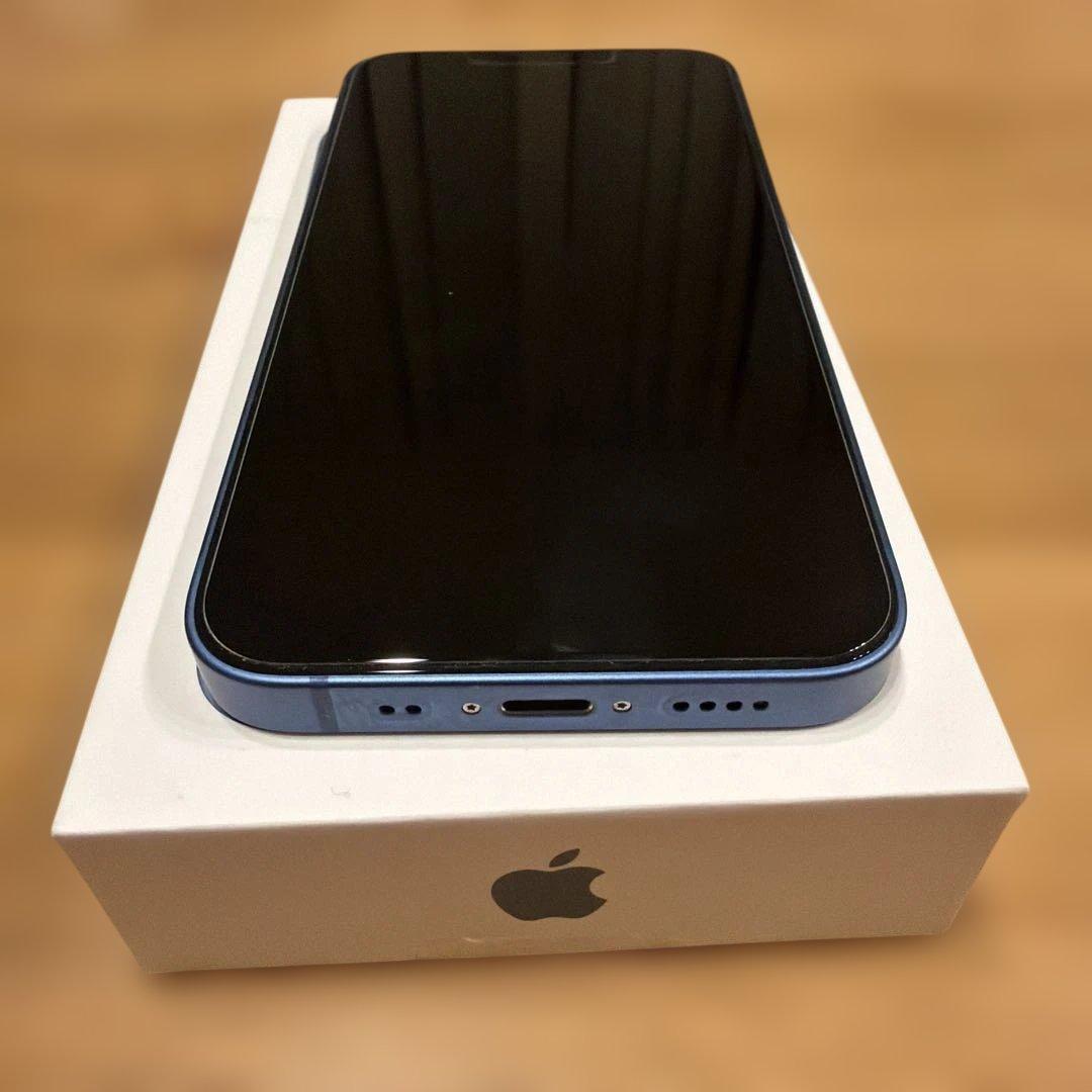iPhone 13 mini 256GB ブルー　箱あり 付属品あり