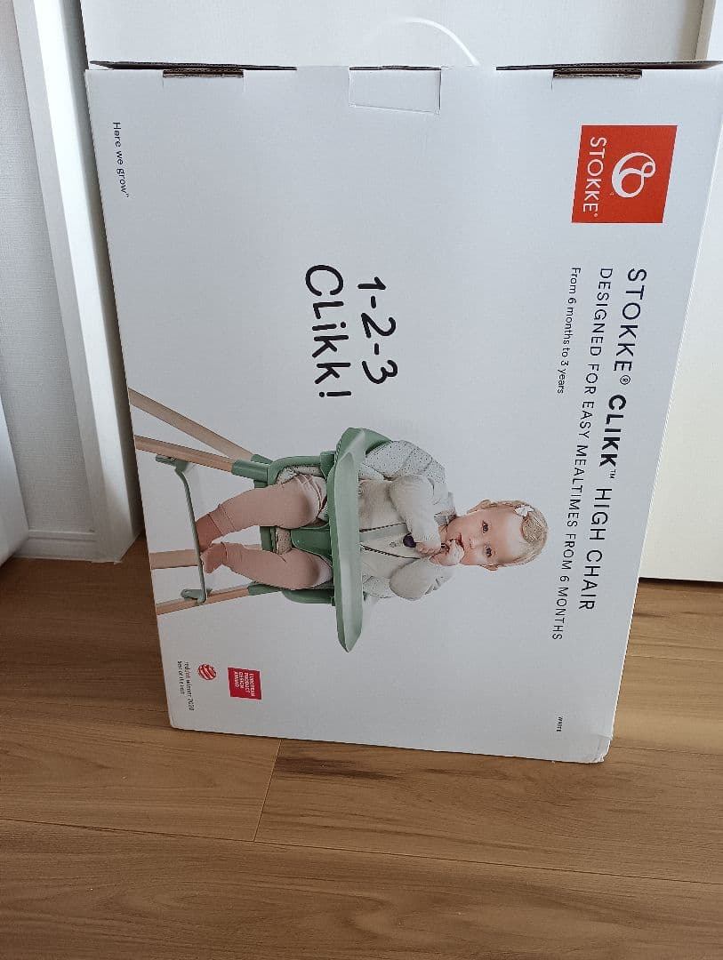 ☆はなさん専用☆STOKKE CLIKK ハイチェア 白