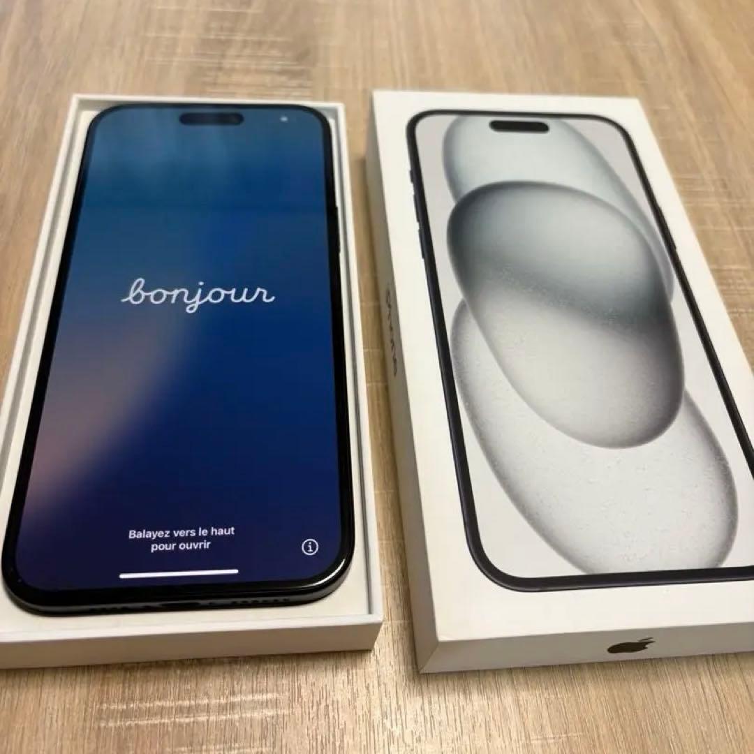 iPhone15Plus 128GB ブラック 本体 SIMフリー　超美品