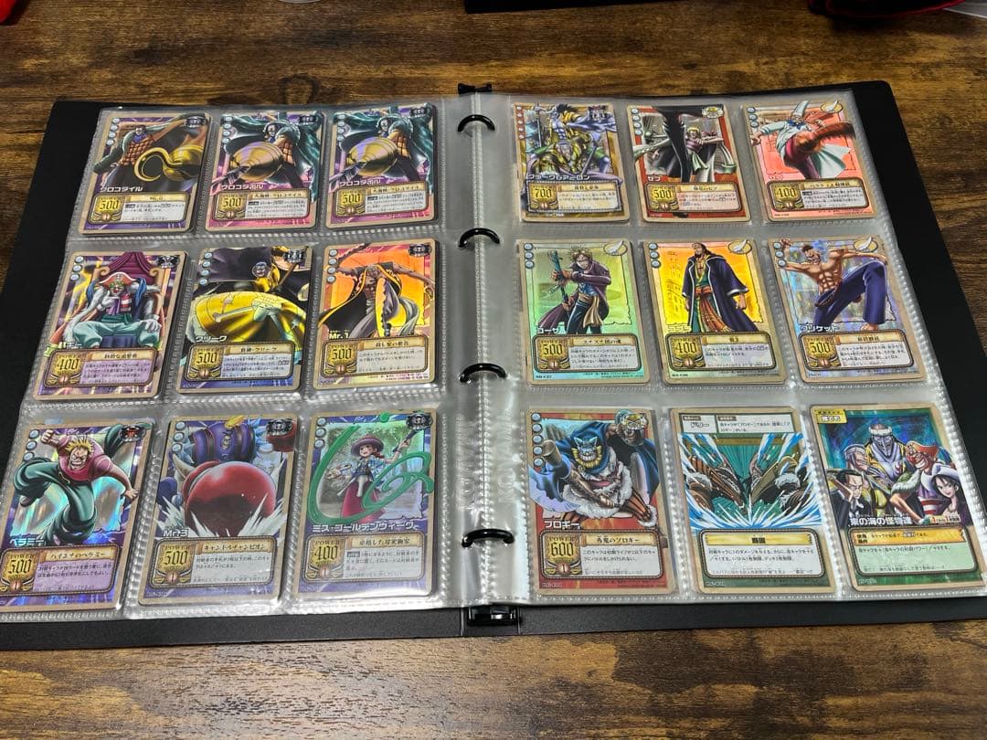 ワンピースビジュアルアドベンチャーカード、カードダスハイパーバトル初期まとめ売り