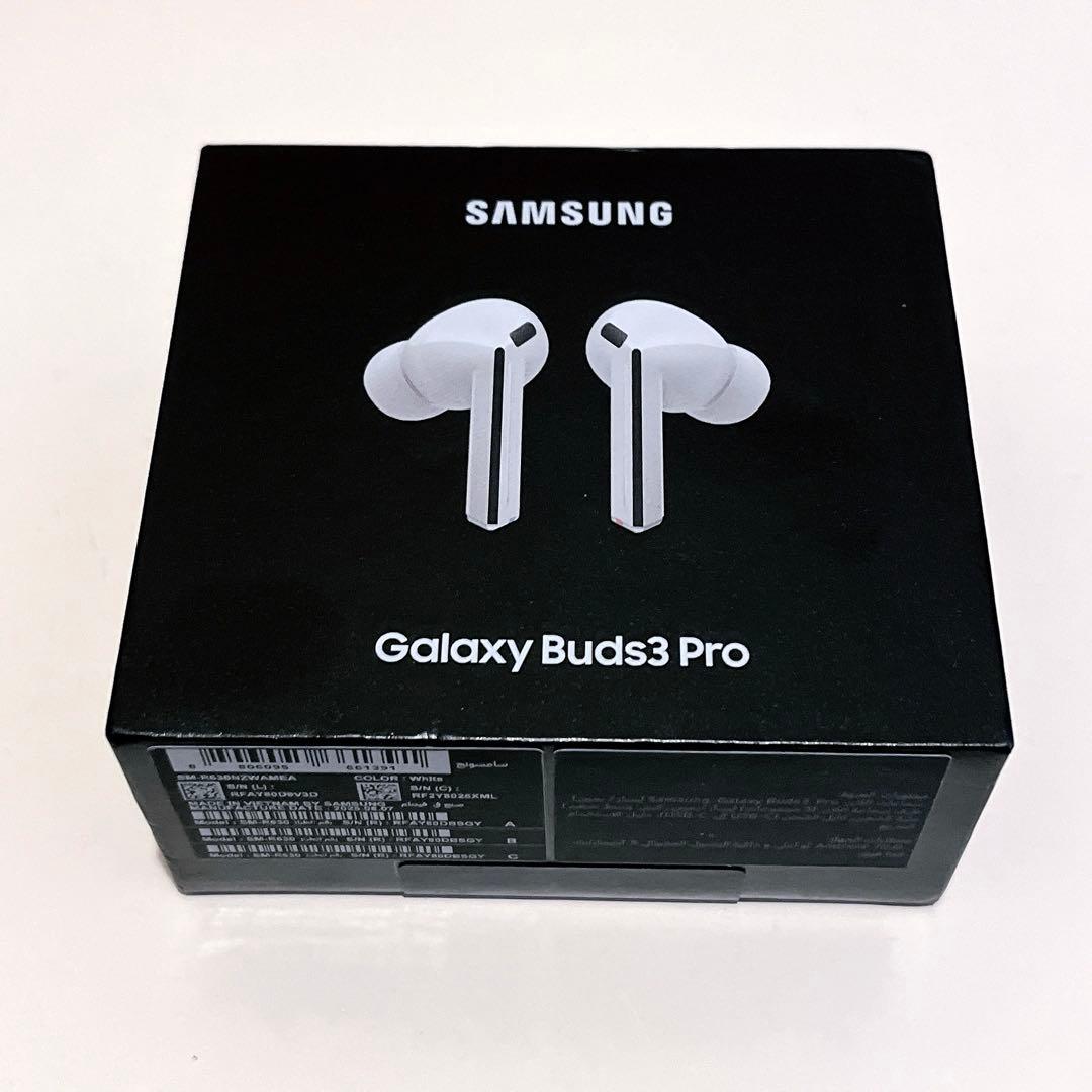 【新品未開封】Samsung Galaxy Buds3 Pro ホワイト