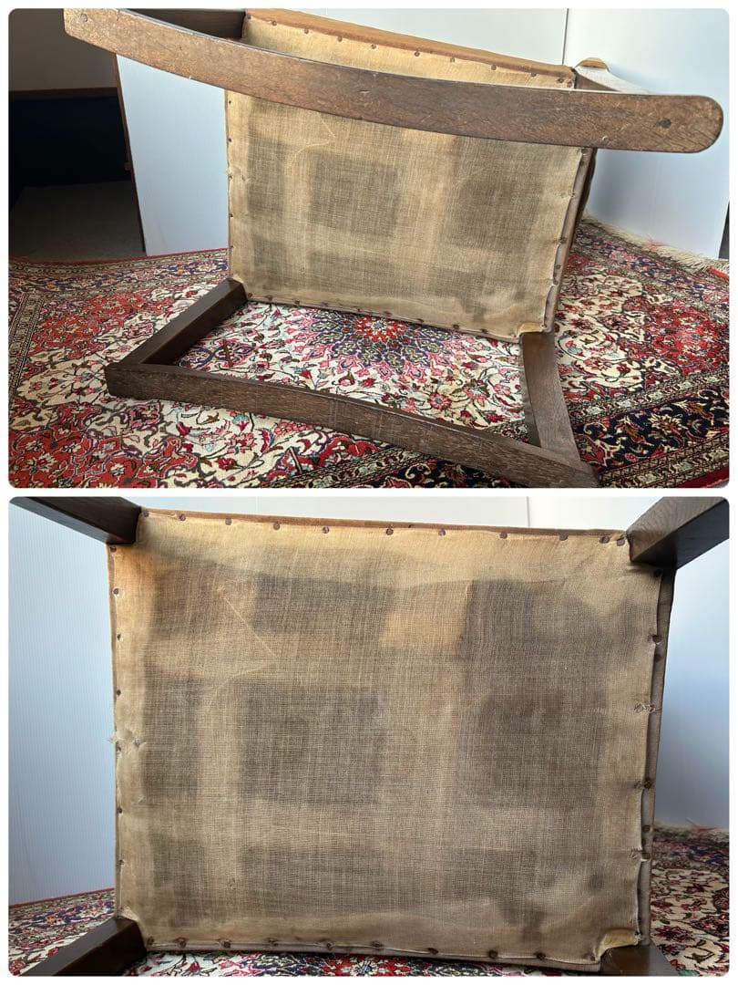 ヴィンテージ　チェア　2脚　椅子 昭和レトロ　クラシック　アンティーク