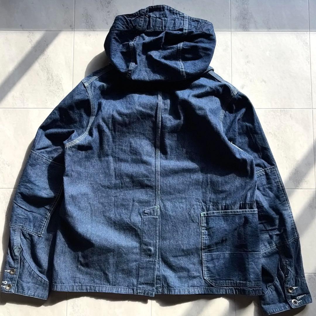 【美品】エンジニアードガーメンツ デニム エンジニアジャケット 短丈 USA製