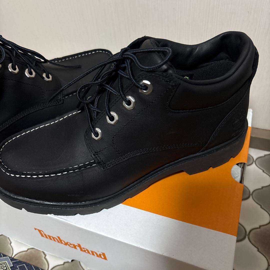 ほぼ新品 Timberland ショートブーツ (ブラック)