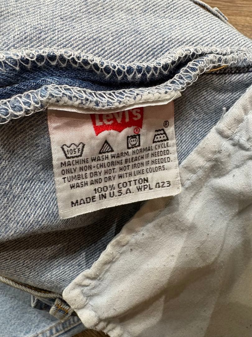 94年製/旧刻印リーバイス501デニムジーンズw40USA製フルカウントリゾルト