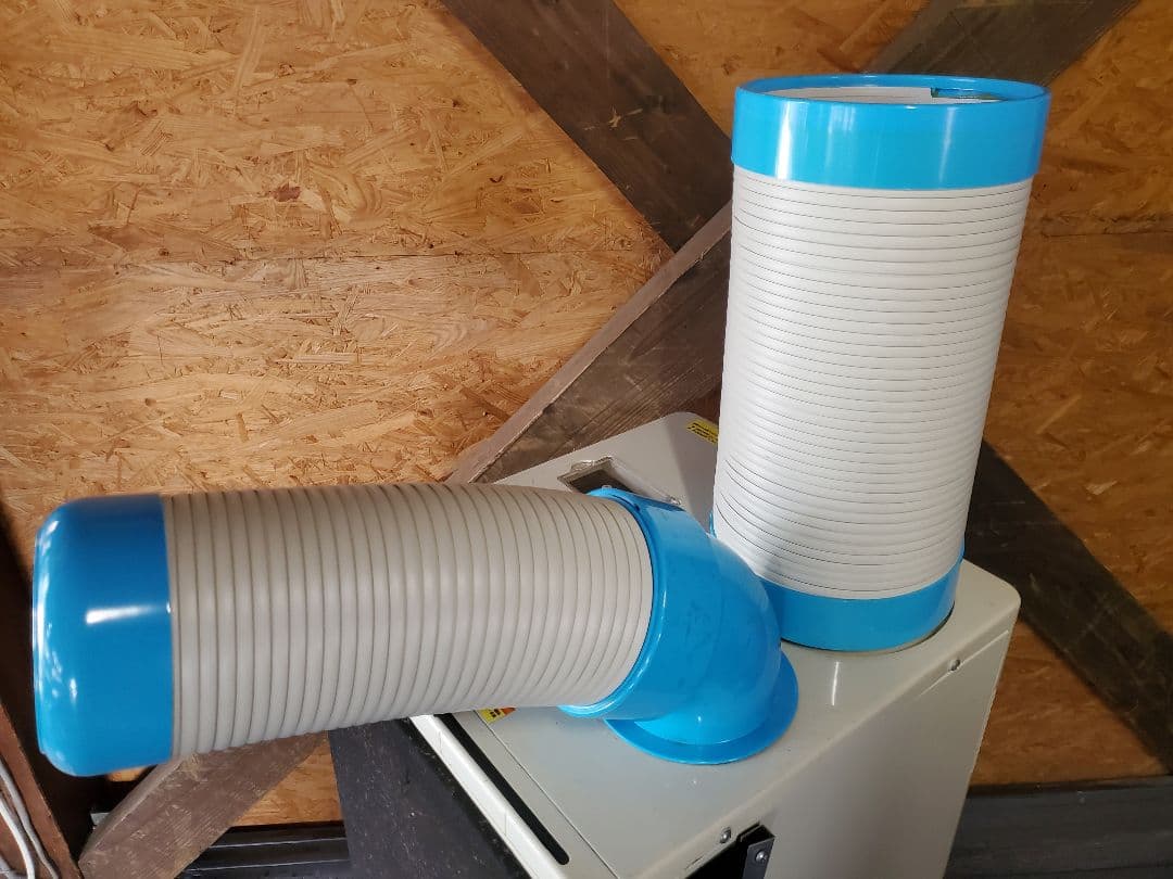 熱中症予防 ナカトミN407-R　排熱ダクト付きスポットクーラー家庭用 業務用