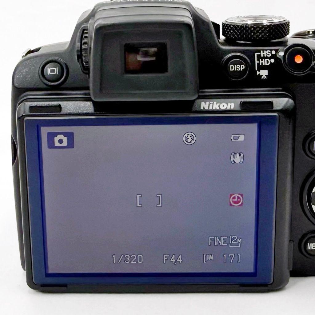 ニコン Nikon COOLPIX P500 ブラック コンデジ カメラ 中古