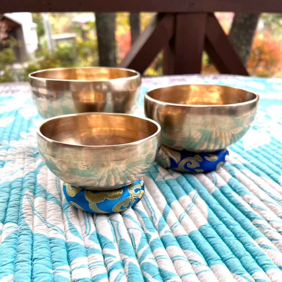 ハーモニートリオ No.10 10cm・12cm・13cm シンギングボウル