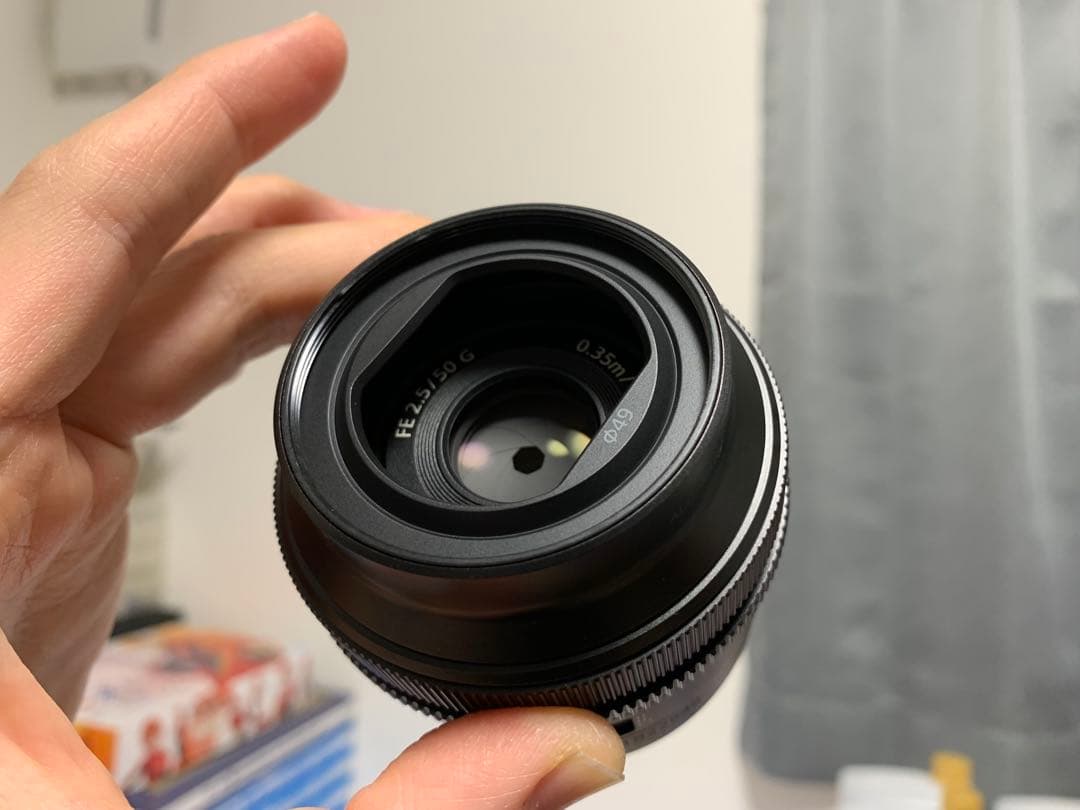 美品　SONY FE 50mm F2.5 G SEL50F25G 単焦点レンズ