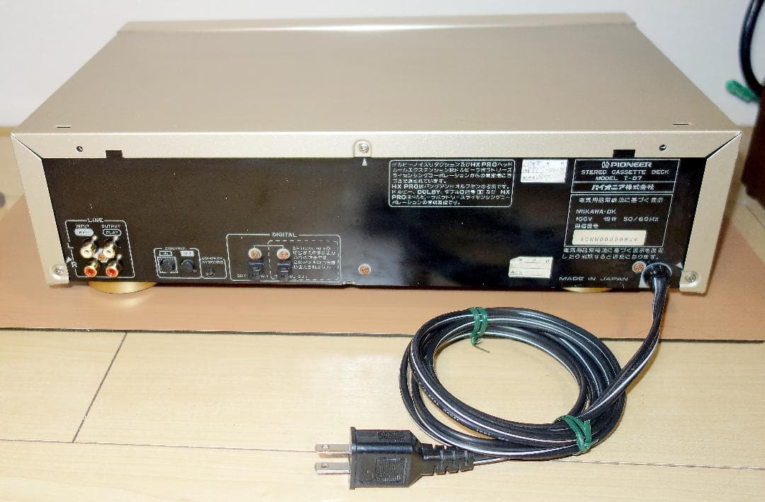 【状態優良・完動品】Pioneer T-D7 カセットデッキ【高音質】