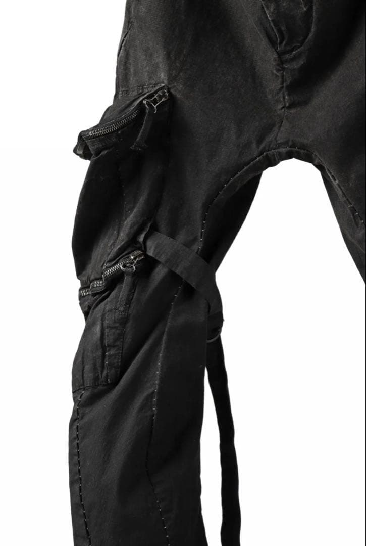 masnada BONDAGE ZIP CARGO TROUSER/ユリウス
