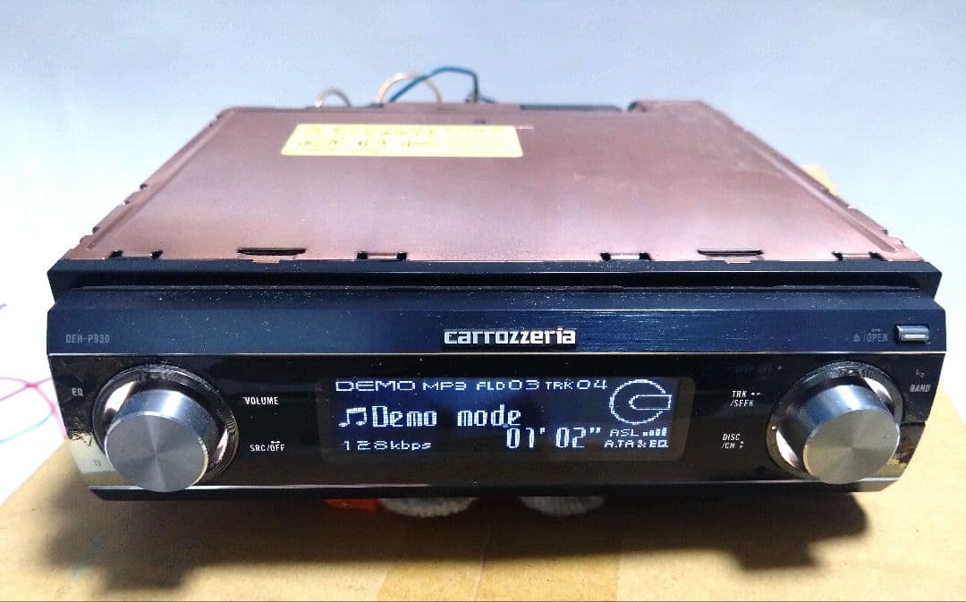 カロッツェリア　DEH-P930　カーオーディオ リモコン付き
