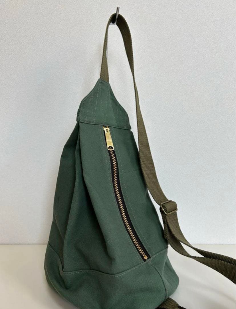 ビンテージ　リメイクバッグ　TALONzip アメリカ軍　ボディバッグ