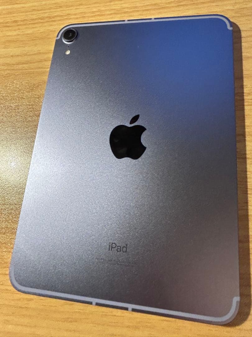 【電池100%診断済】iPad mini 6 Cellular 64 紫極美品