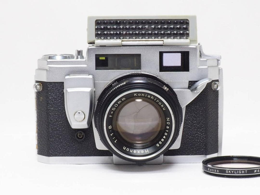 美品■ Konica III M HEXANON 50mm F1.8 露出計稼働