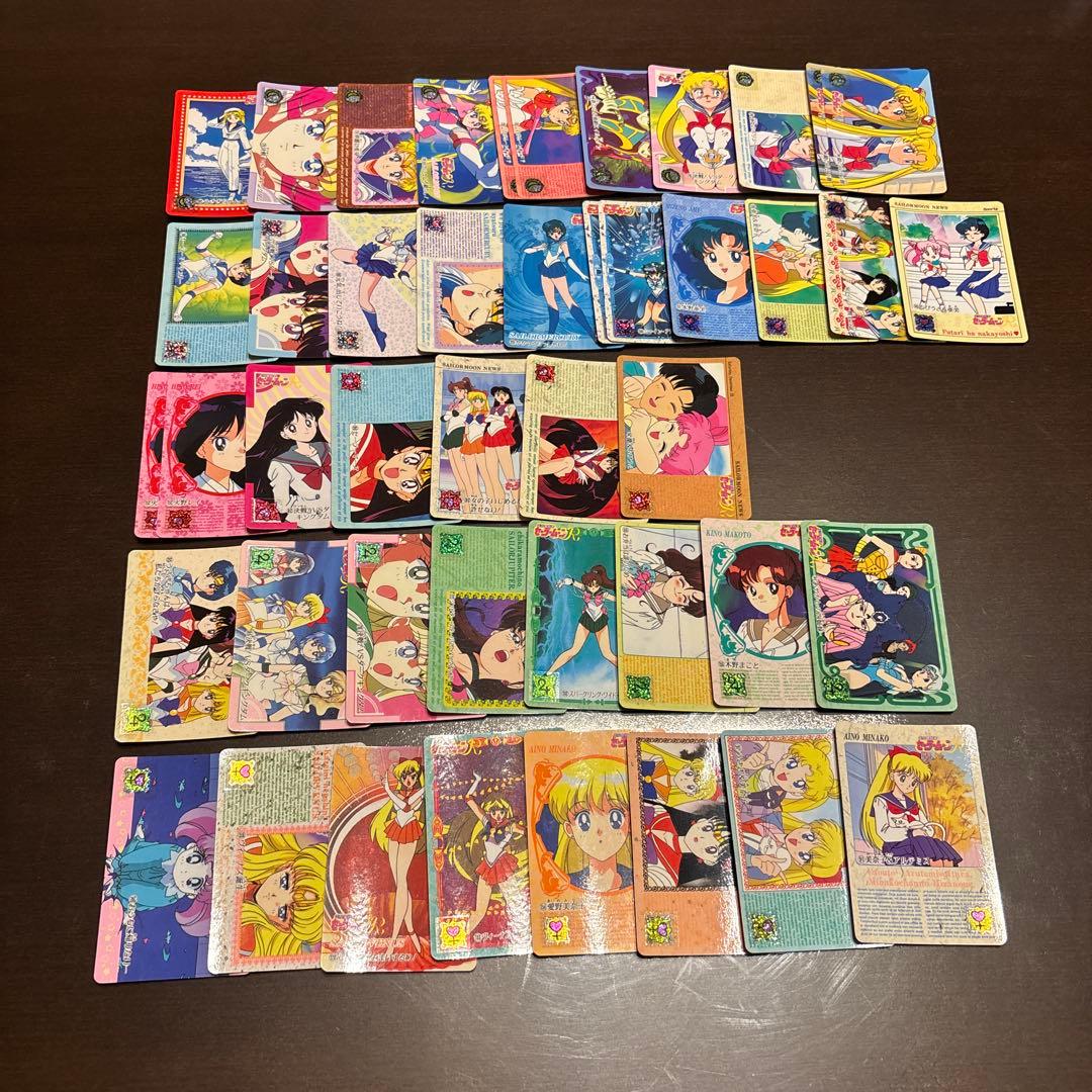 セーラームーンカードダス　350枚越え（被りあり）