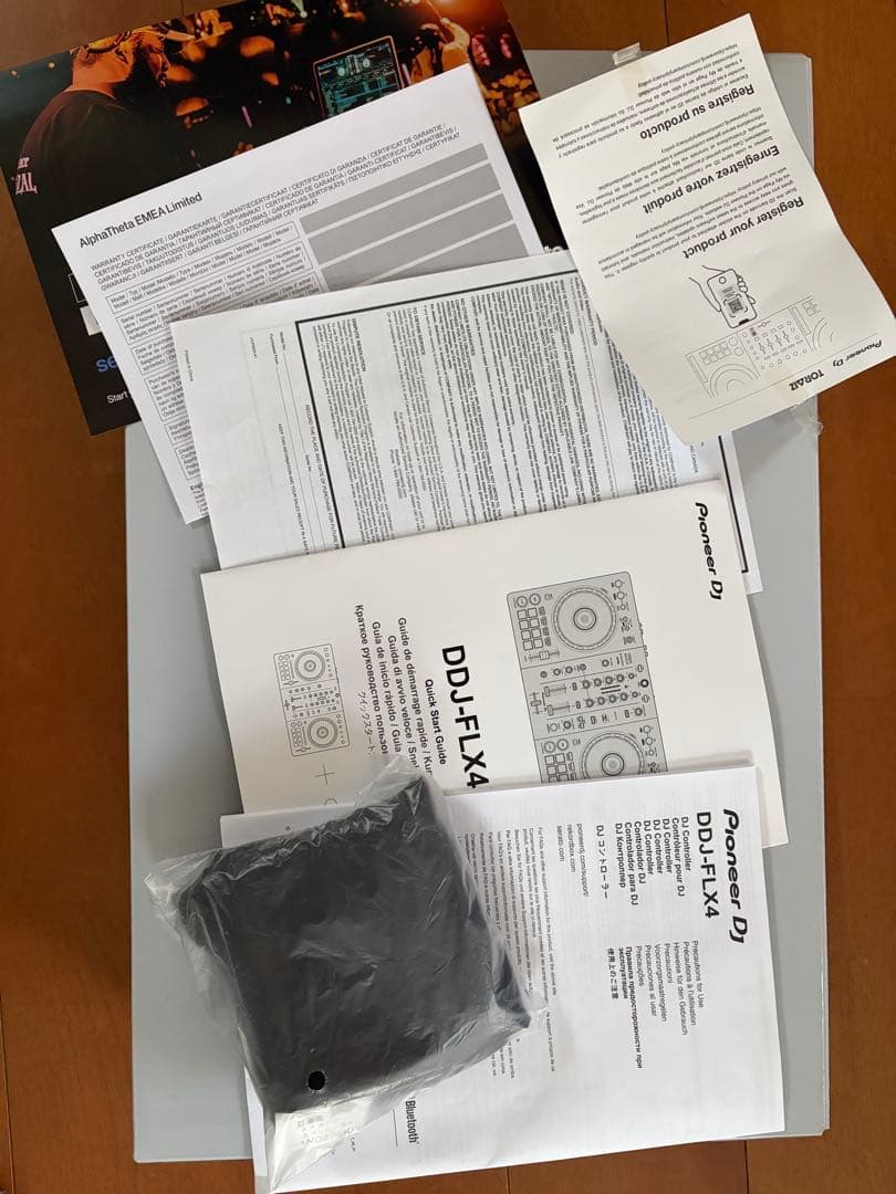 REN 大地 Pioneer DDJ-FLX4 ダストカバー、説明書