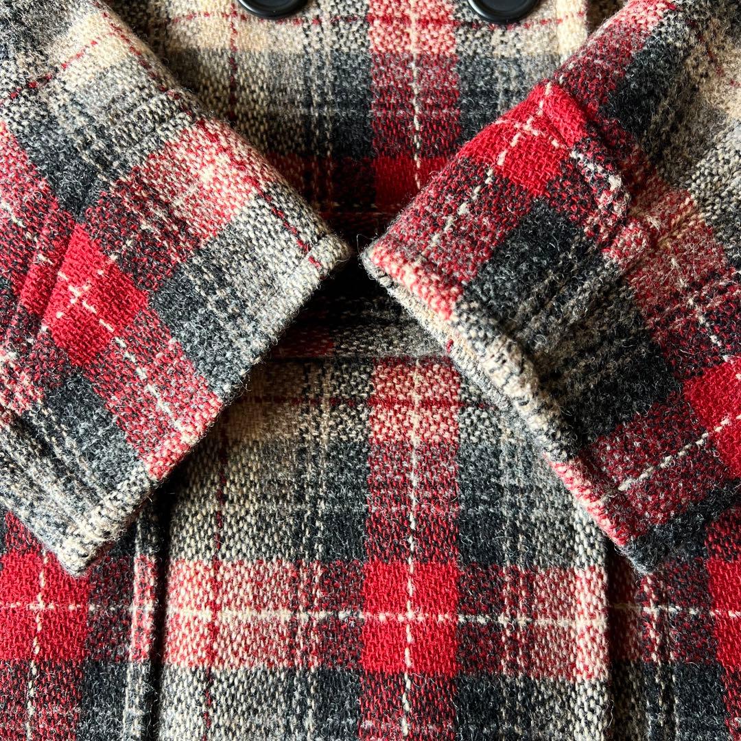 【極美品】RALPH LAUREN ウールコート チェック ダブル ベルト付き