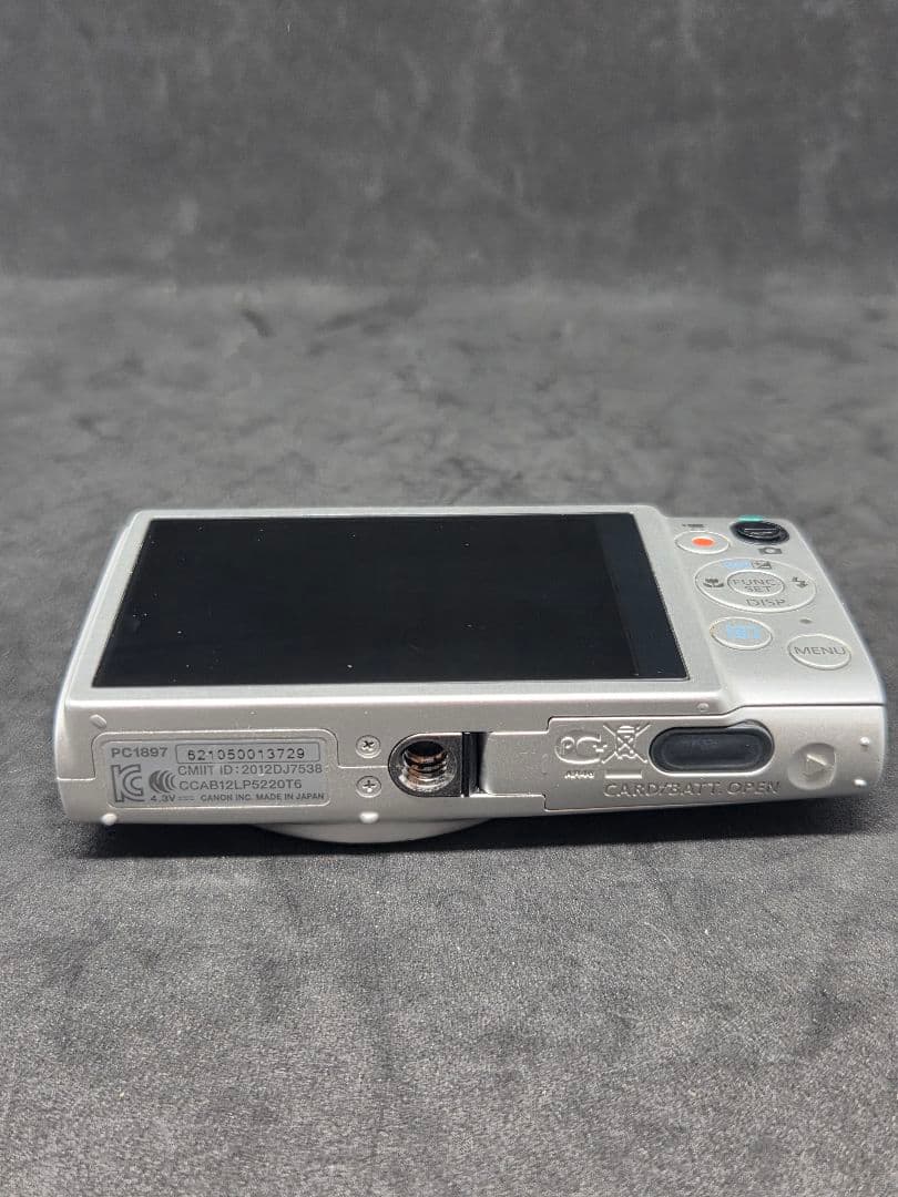 動作不確認 Canon IXY 610f シルバー コンパクトデジタルカメラ