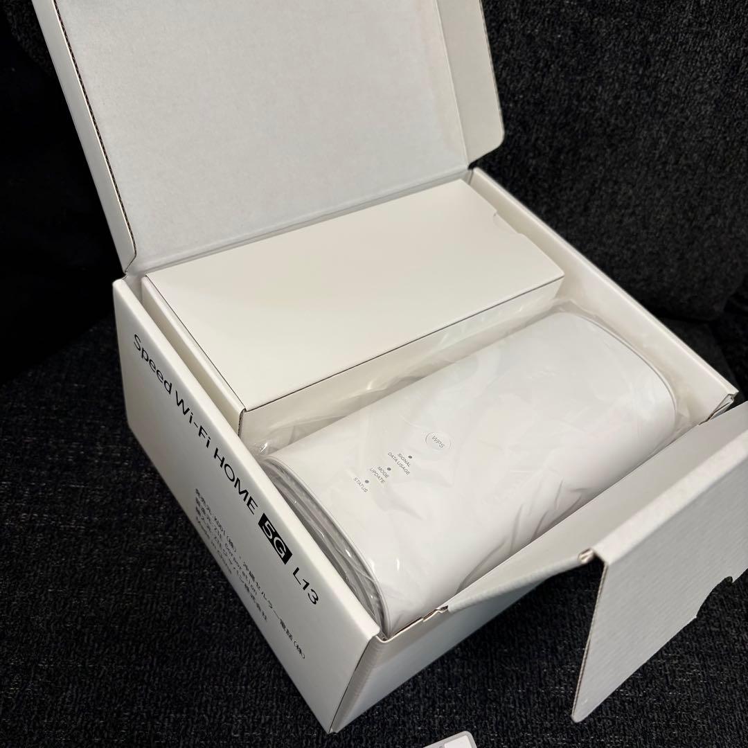 【新品未使用値下げ可能】Speed Wi-Fi  5G L13 本体