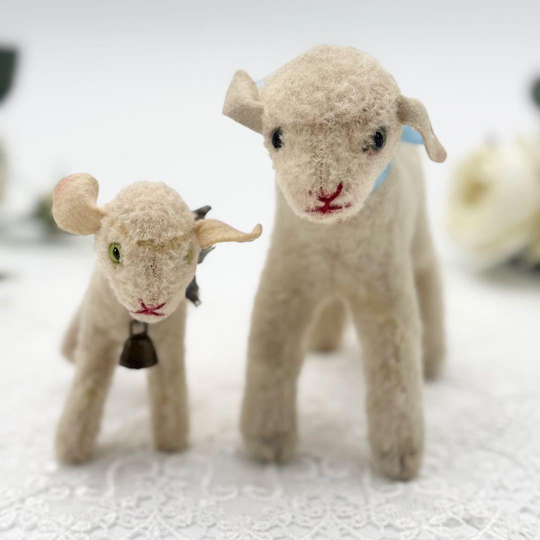 シュタイフ★Lamby 10cm★最小サイズ/ヒツジのランビー/ひつじ/羊/ラム
