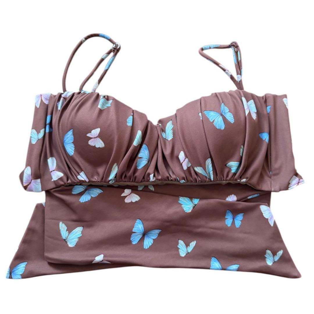 【新品未使用】ALEXIA STAM ビキニ トップス バタフライ メラニー