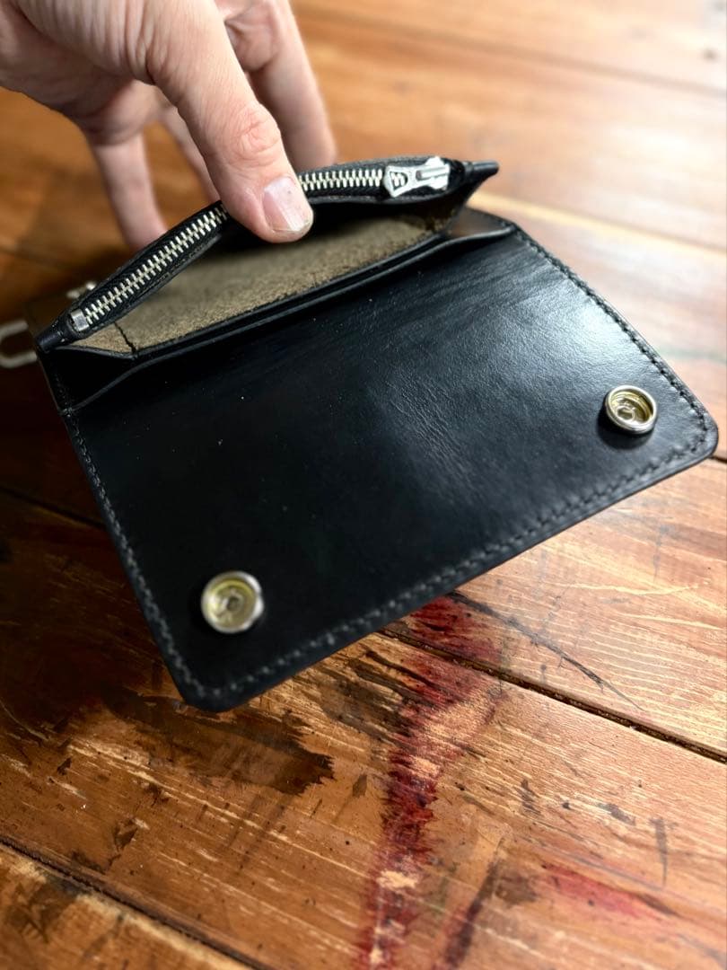 【*mickeymouse*】トラッカーウォレット TW-03 クロコ