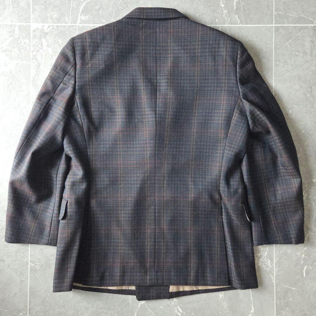 90s 日本製 Burberrys 金ボタン ホースロゴ ダブルブレスト 紺ブレ