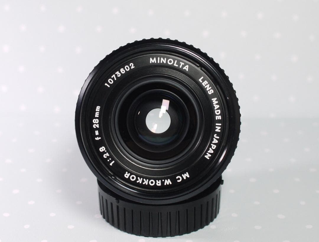 ミノルタ MINOLTA MC W.ROKKOR 28mm F2.8