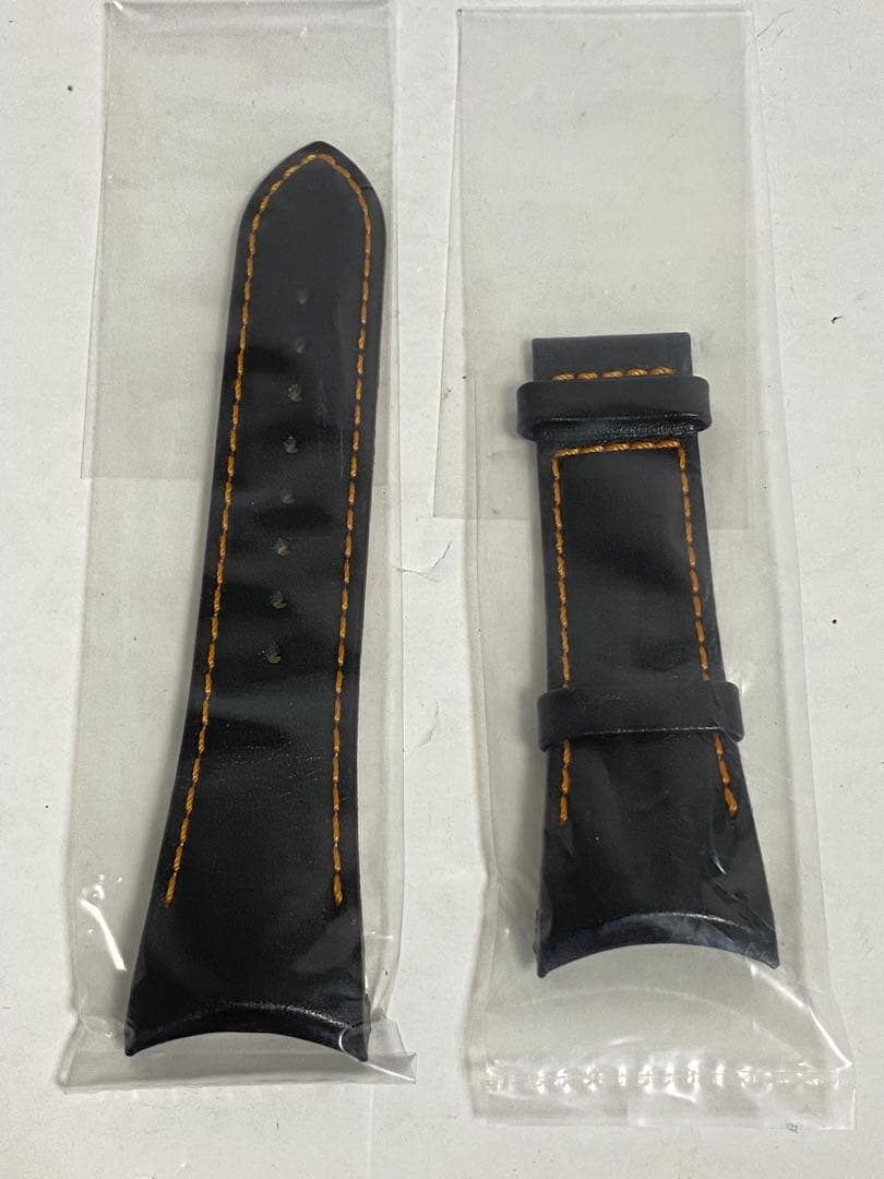 【時計同時購入のみ】オプション特価EDOX 純正（新型）オレンジステッチ革ベルト