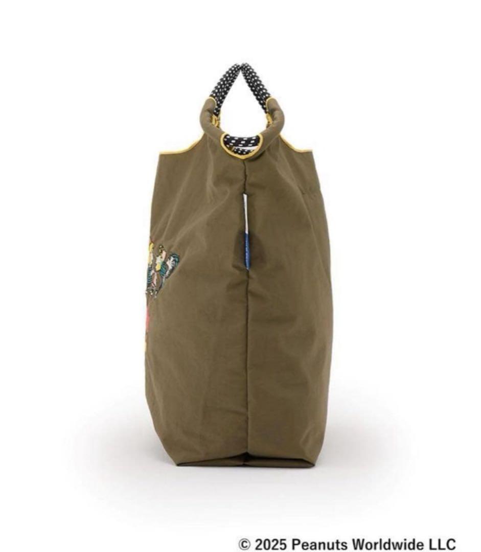 新品！阪急限定！ボールアンドチェーン　スヌーピー　カーキ